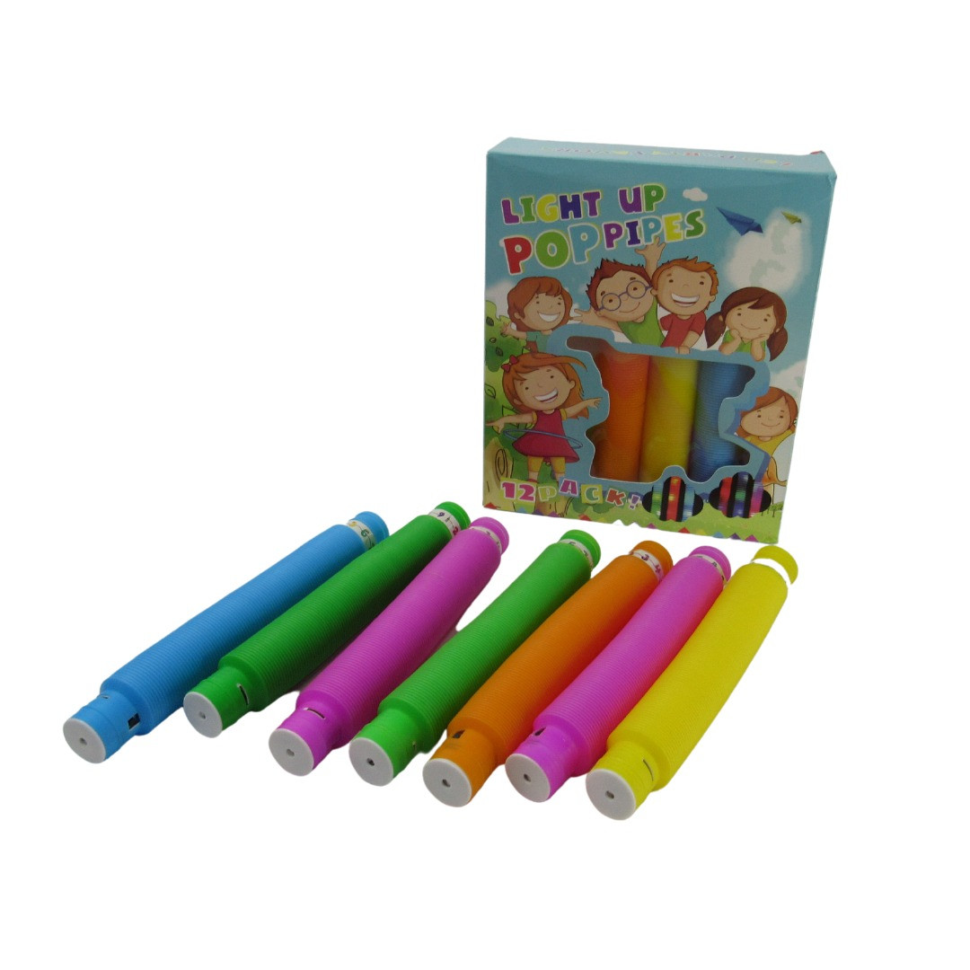 Juguete para niños tubos de colores